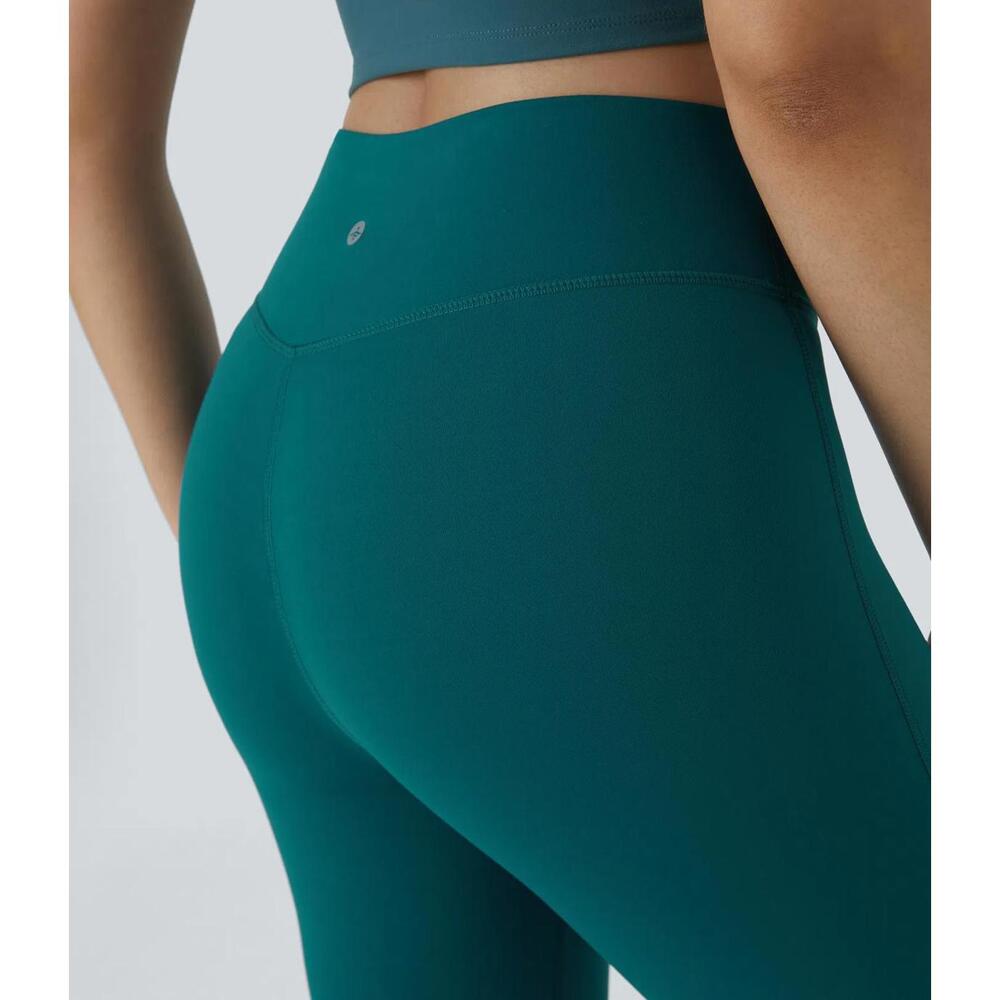 NWT Halara DayStretch High Waisted Crossover Flare Yoga Leggings Size XL Petite - Picture 10 of 12